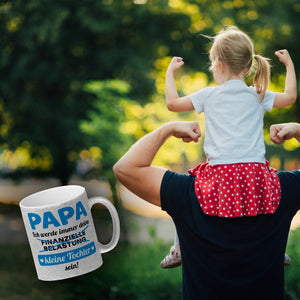 Papa, ich werde immer deine finanzielle Belastung sein Kaffeebecher