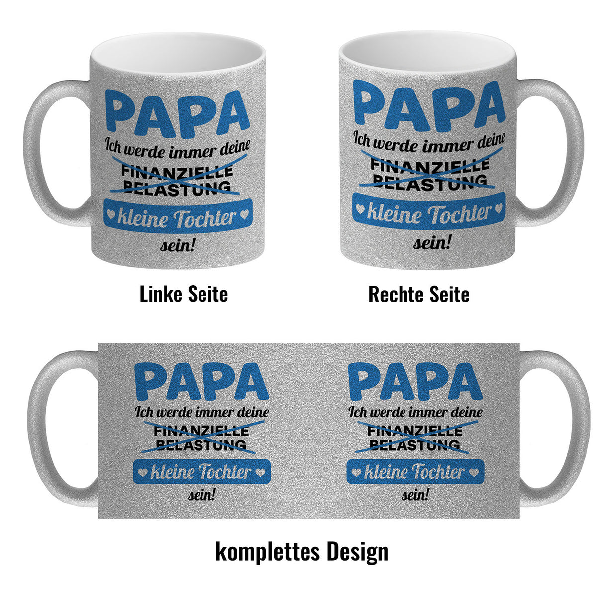 Papa, ich werde immer deine finanzielle Belastung sein Kaffeebecher