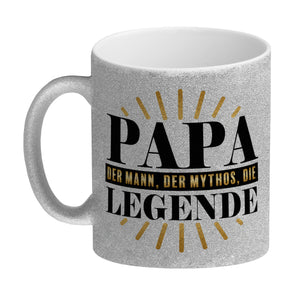 Papa der Mann der Mythos die Legende Kaffeebecher