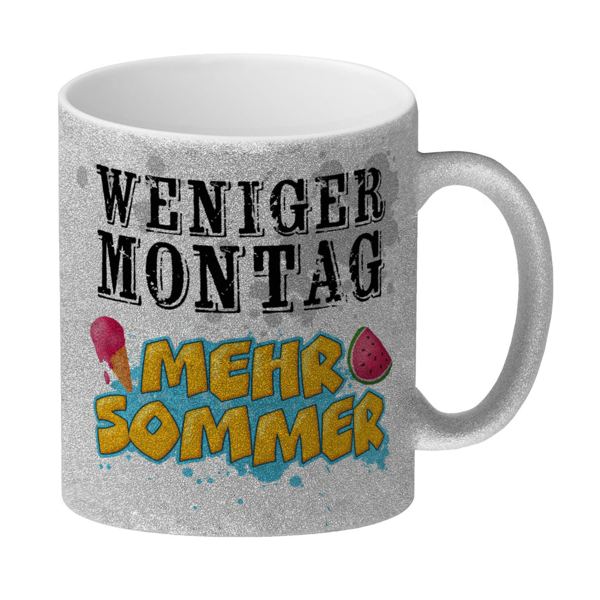 Weniger Montag, mehr Sommer Kaffeebecher
