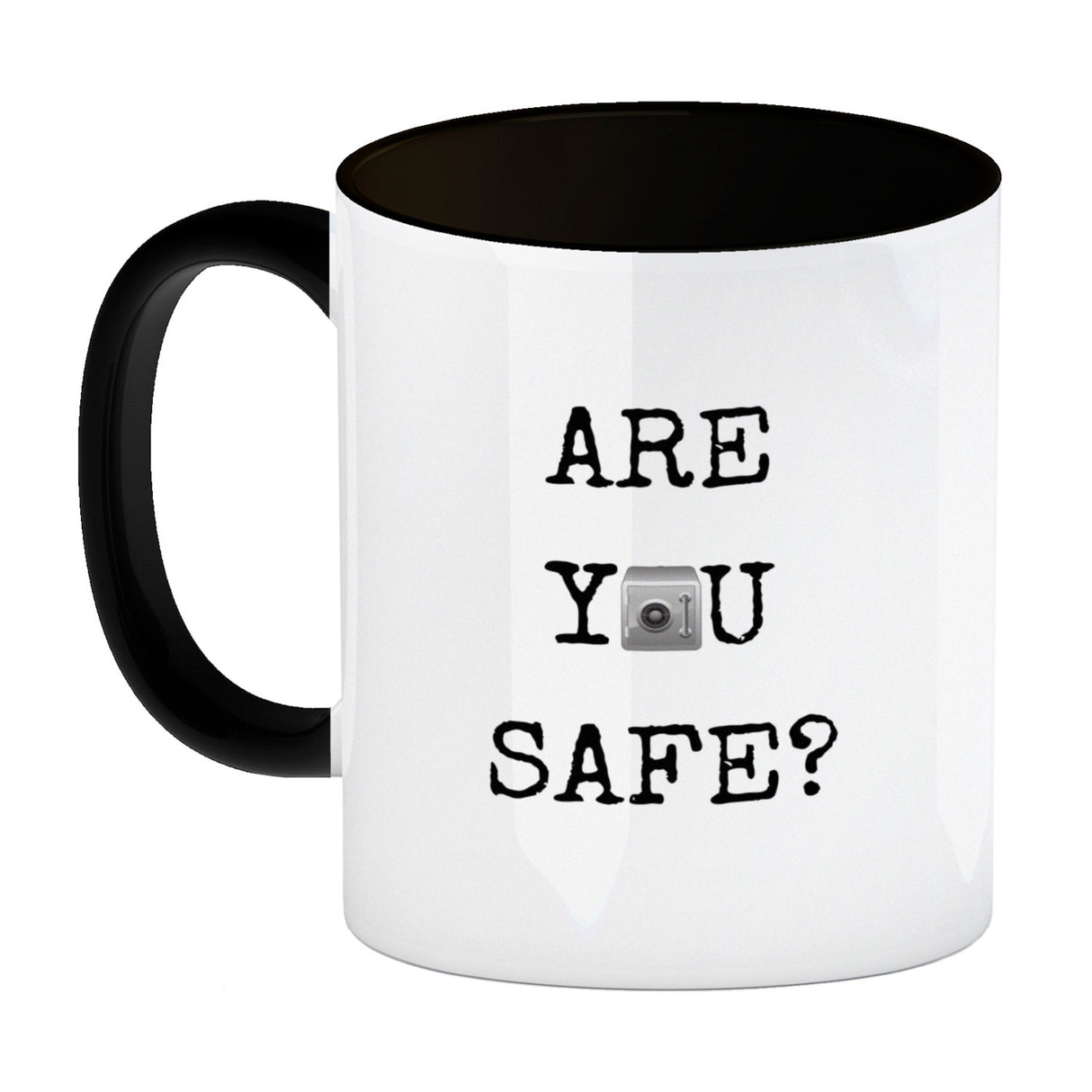 Denglisch Kaffeebecher - Are you safe?