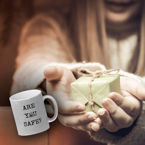 Denglisch Kaffeebecher - Are you safe?