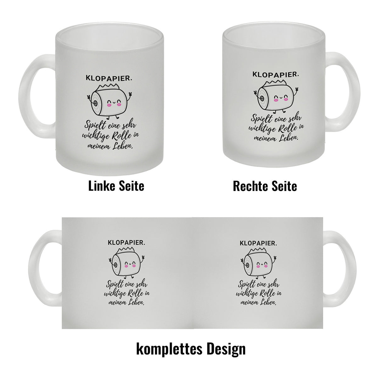 Klopapier Kaffeebecher Eine sehr wichtige Rolle in meinem Leben