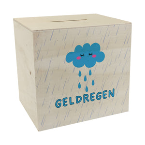 Geldregen Spardose mit süßer Wolke