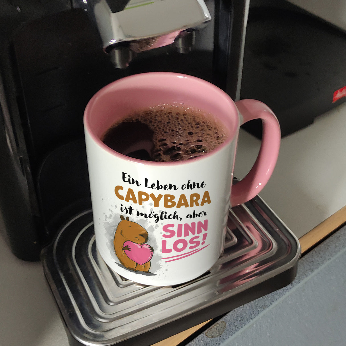 Ein Leben ohne Capybara ist möglich, aber sinnlos Kaffeebecher
