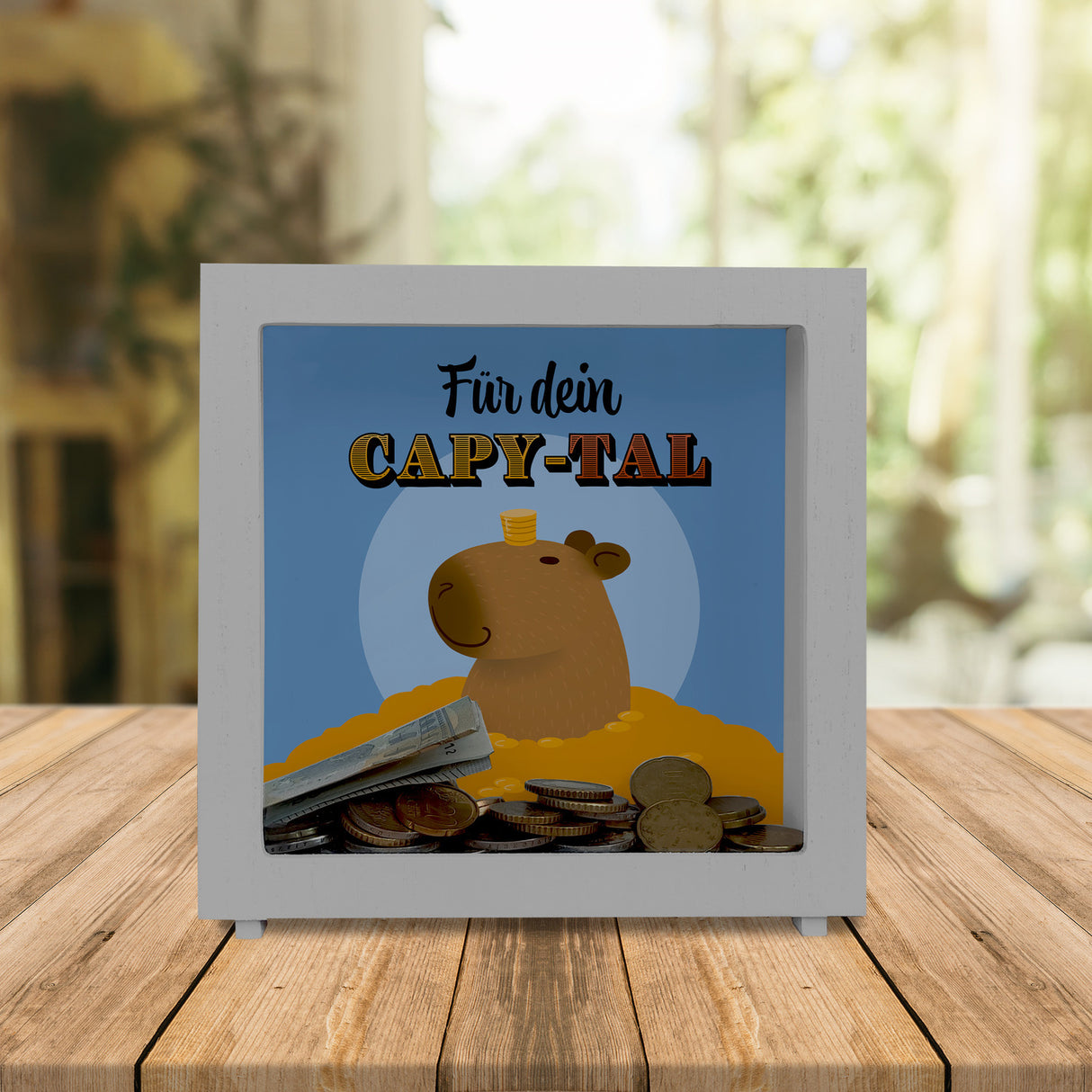Für dein Capy-tal Spardose mit süßem Capybara