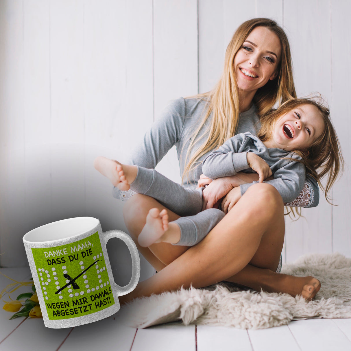 Danke Mama dass du die Pille abgesetzt hast! Kaffeebecher