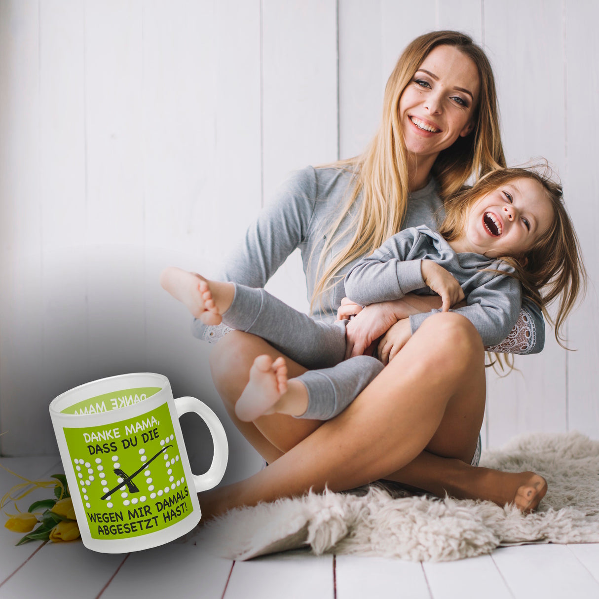 Danke Mama dass du die Pille abgesetzt hast! Kaffeebecher