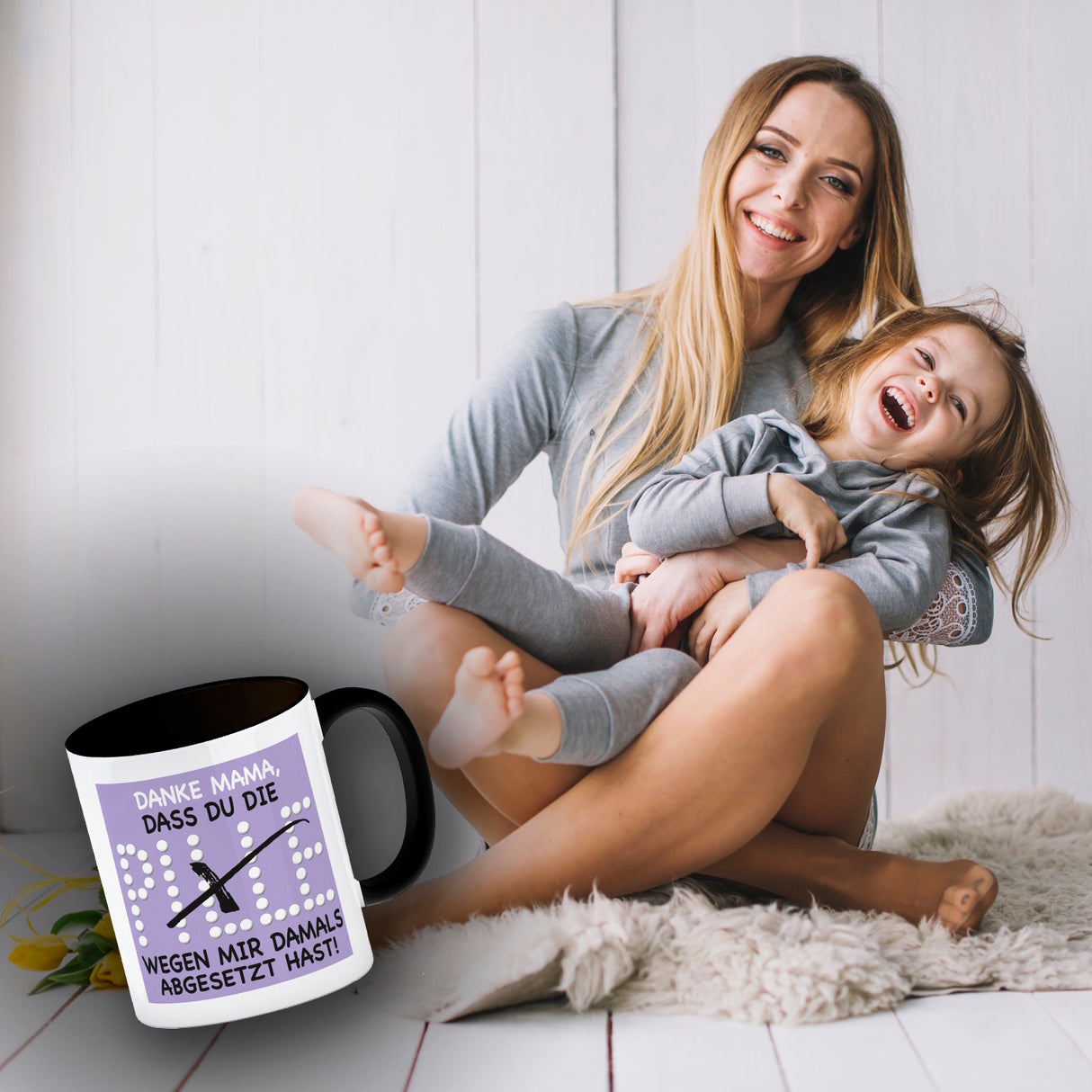 Danke Mama dass du die Pille abgesetzt hast! Kaffeebecher