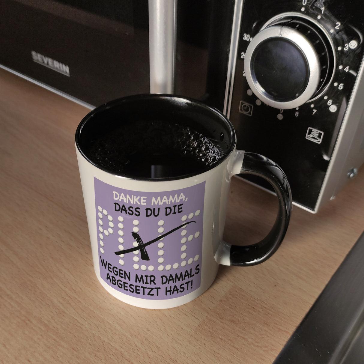 Danke Mama dass du die Pille abgesetzt hast! Kaffeebecher
