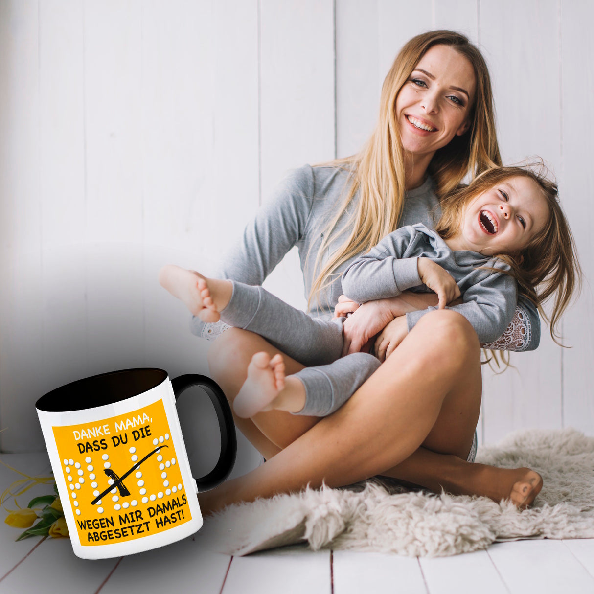 Danke Mama dass du die Pille abgesetzt hast! Kaffeebecher