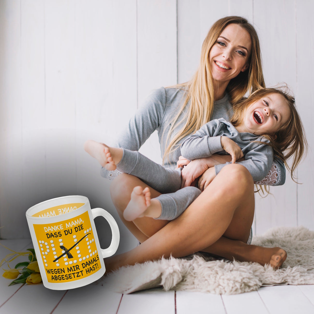 Danke Mama dass du die Pille abgesetzt hast! Kaffeebecher