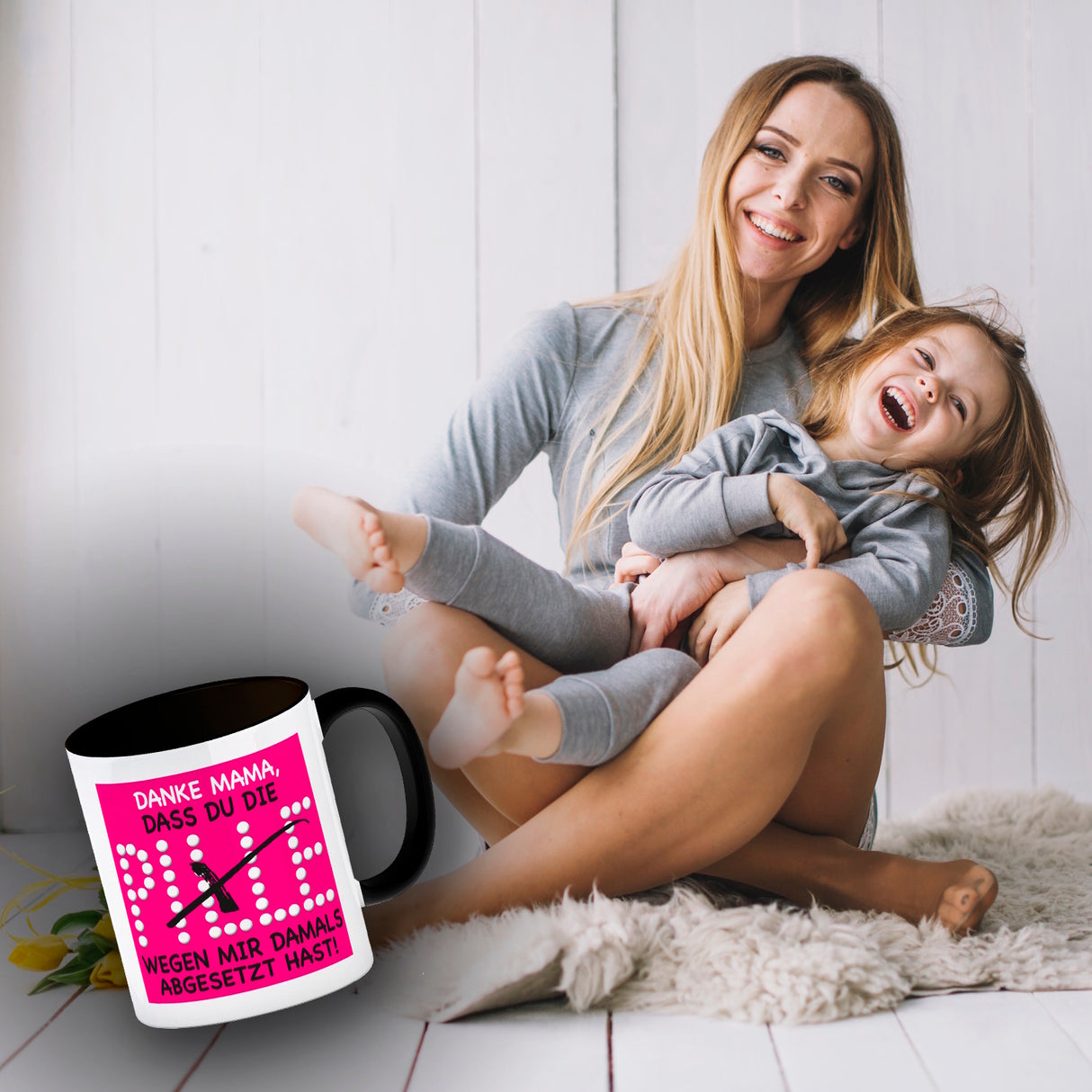 Danke Mama dass du die Pille abgesetzt hast! Kaffeebecher