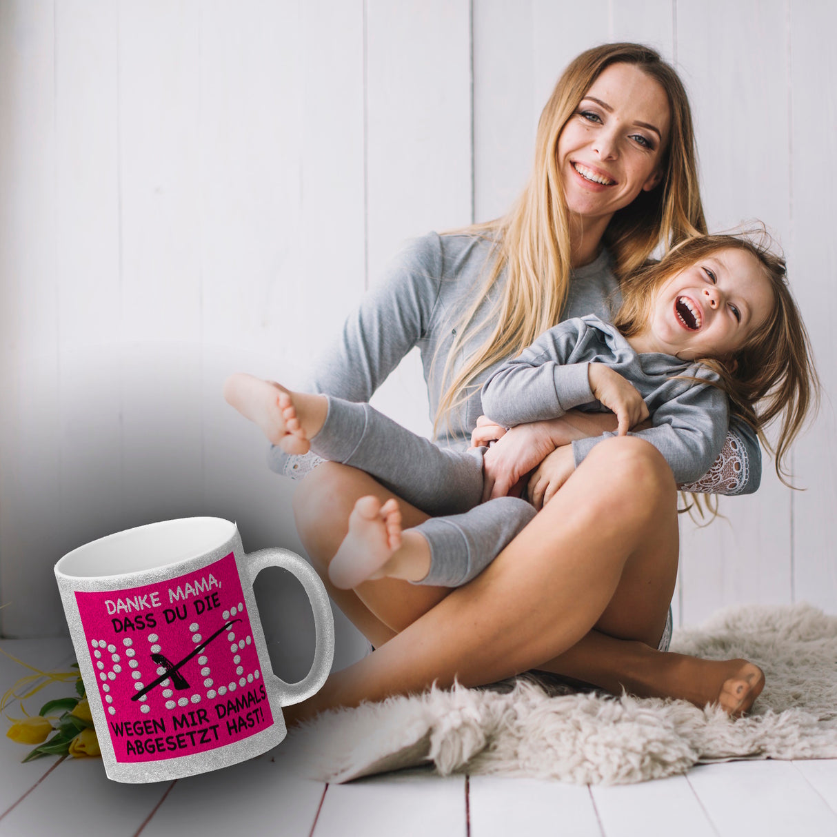 Danke Mama dass du die Pille abgesetzt hast! Kaffeebecher