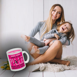 Danke Mama dass du die Pille abgesetzt hast! Kaffeebecher