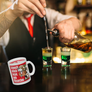 Schmeckt einfach besser mein Wässerchen Kaffeebecher
