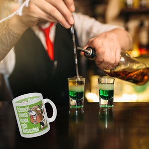 Schmeckt einfach besser mein Wässerchen Kaffeebecher