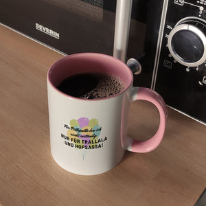 Pillepalle Kaffeebecher mit Ballons und Spruch
