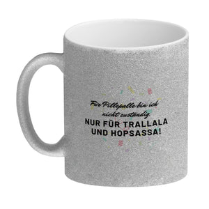 Pillepalle Kaffeebecher mit Ballons und Spruch