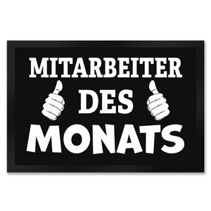 Mitarbeiter des Monats Fußmatte