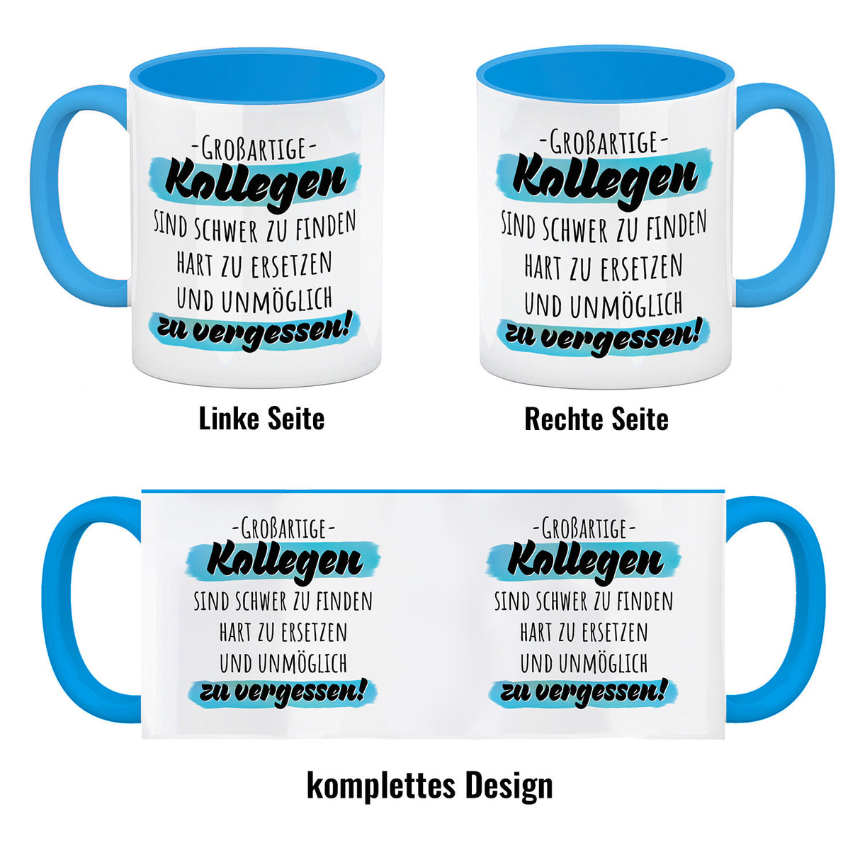 Großartige Kollegen sind schwer zu finden Kaffeebecher