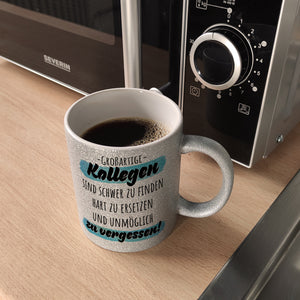 Großartige Kollegen sind schwer zu finden Kaffeebecher