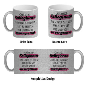 Großartige Kolleginnen sind schwer zu finden Kaffeebecher