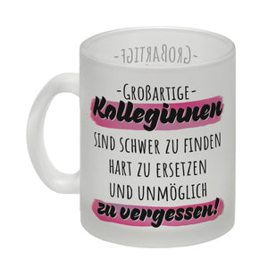 Großartige Kolleginnen sind schwer zu finden Kaffeebecher