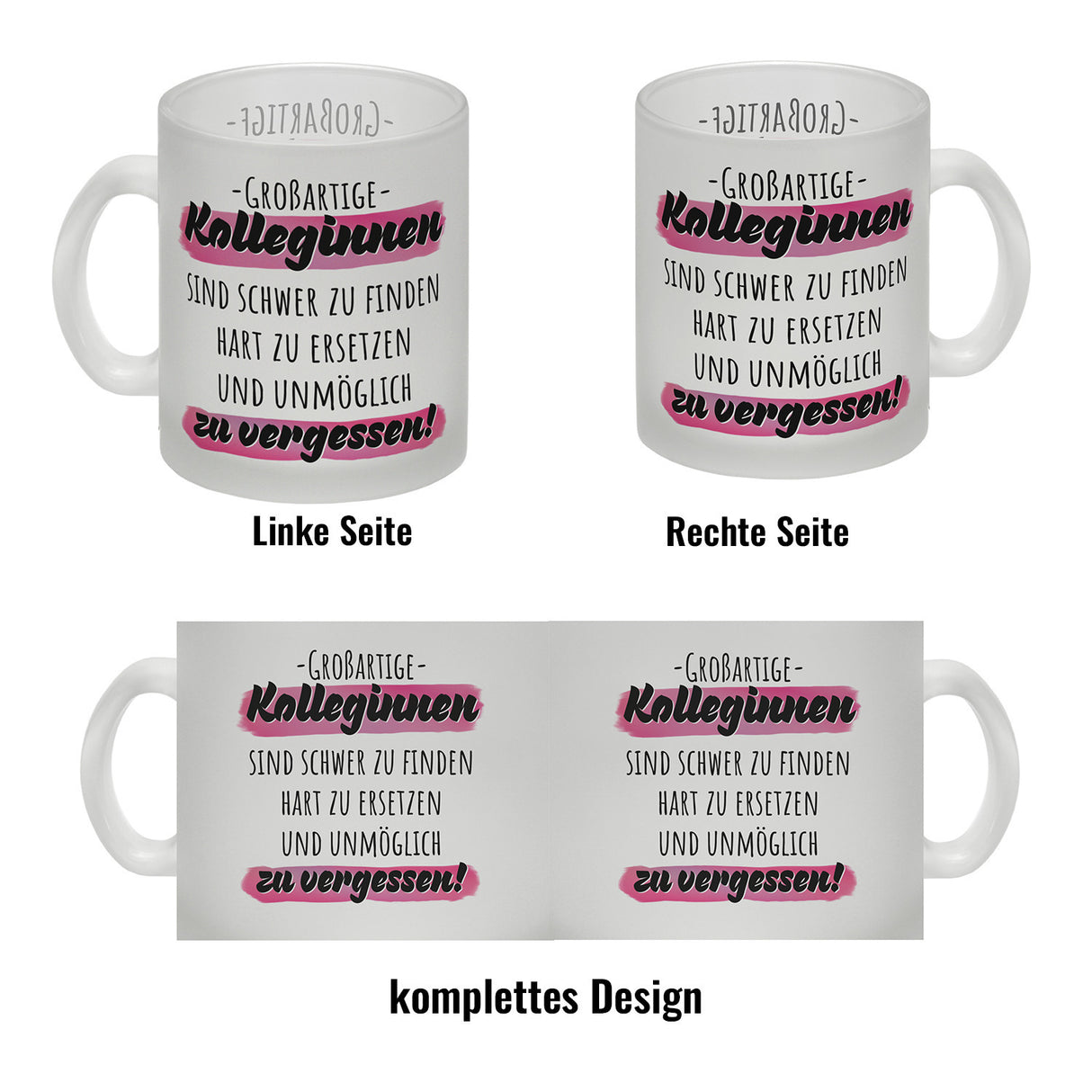 Großartige Kolleginnen sind schwer zu finden Kaffeebecher