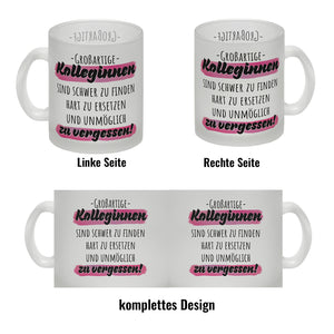 Großartige Kolleginnen sind schwer zu finden Kaffeebecher