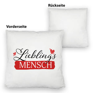 Lieblingsmensch Kissen - Für besondere Menschen in deinem Leben