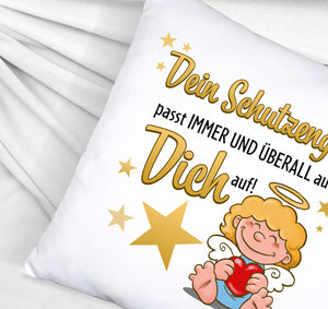 Schutzengel Kissen mit Spruch