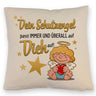 Schutzengel Kissen mit Spruch