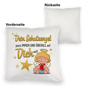 Schutzengel Kissen mit Spruch