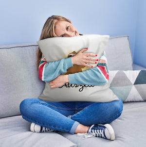 Auszeit Faultier Kissen