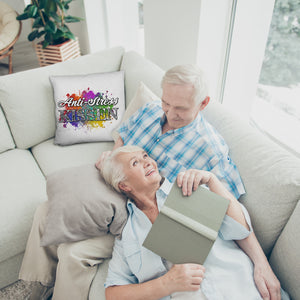 Anti-Stress Kissen - Dekoratives Kissen mit Farbflecken Motiv