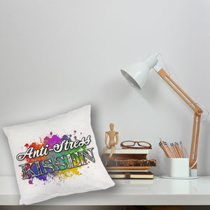 Anti-Stress Kissen - Dekoratives Kissen mit Farbflecken Motiv