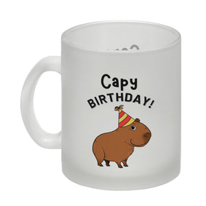 Capy Birthday Kaffeebecher mit niedlichem Capybara