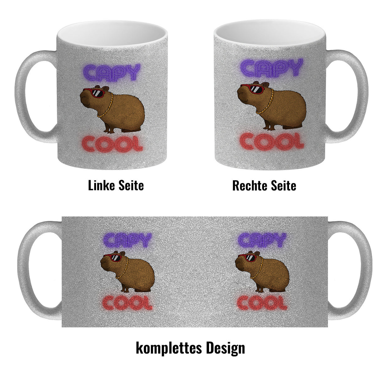 Capy Cool Kaffeebecher mit coolem Capybara