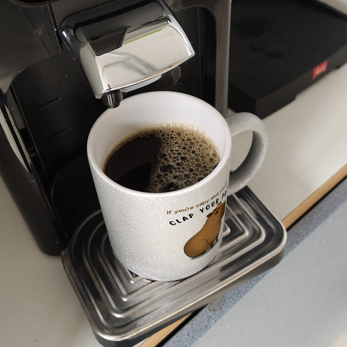 If you´re capy and you know it clap your paws Capybara Kaffeebecher