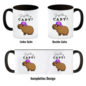 Do you like my Capy? Capybara Kaffeebecher