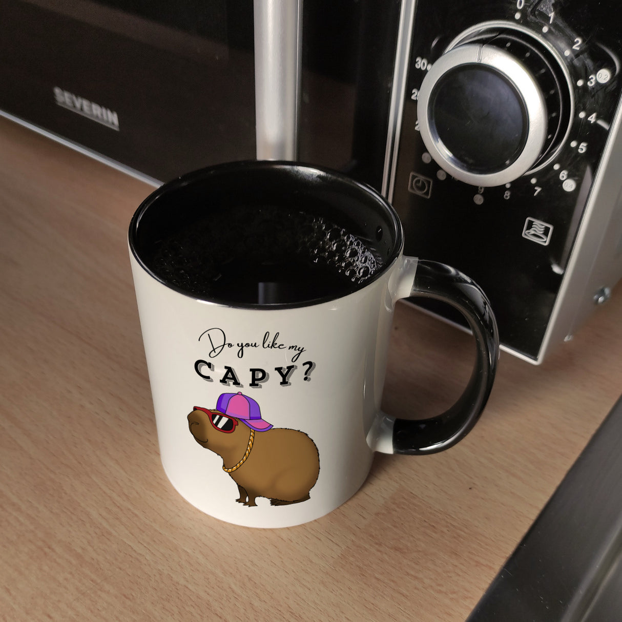 Do you like my Capy? Capybara Kaffeebecher