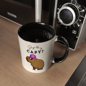 Do you like my Capy? Capybara Kaffeebecher