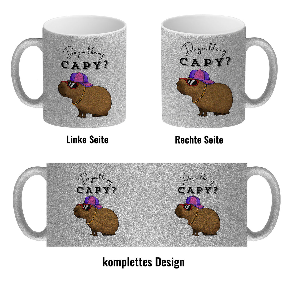 Do you like my Capy? Capybara Kaffeebecher