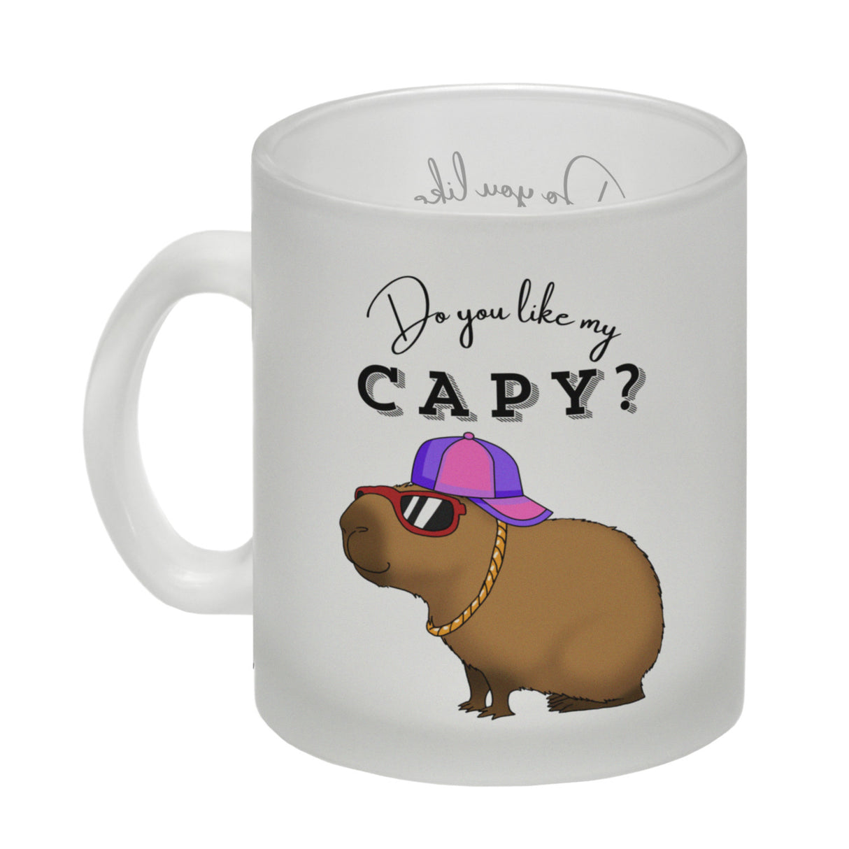 Do you like my Capy? Capybara Kaffeebecher