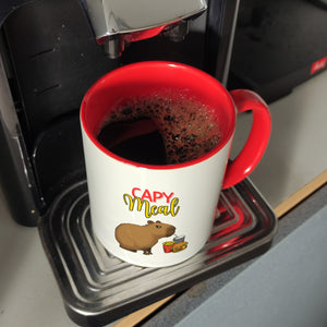 Capy Meal Fast Food Kaffeebecher mit niedlichem Capybara