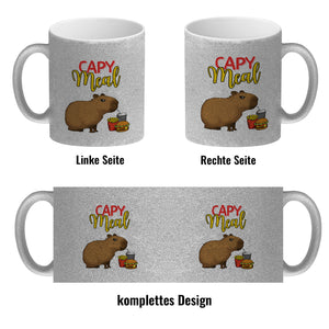Capy Meal Fast Food Kaffeebecher mit niedlichem Capybara