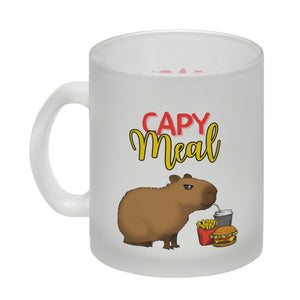 Capy Meal Fast Food Kaffeebecher mit niedlichem Capybara