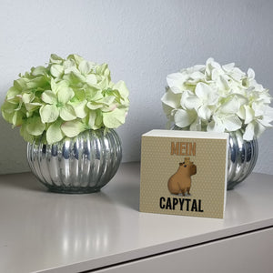 Mein Capytal Spardose mit witzigem Capybara