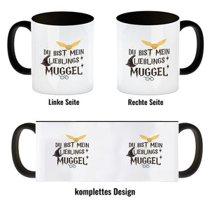 Lieblingsmuggel Kaffeebecher für Zauberschüler und Hexen